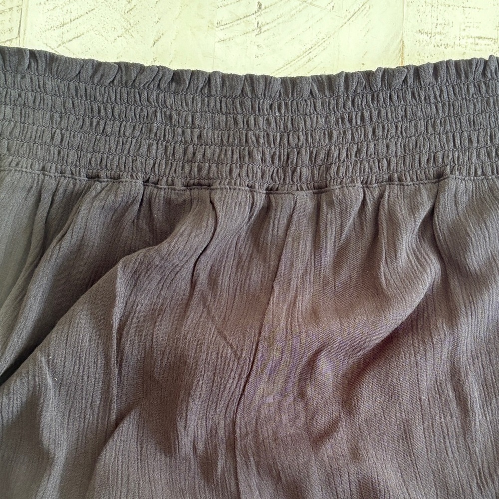 Versona Black Wide Leg Pants Flowing Comfort - Picture 8 of 9